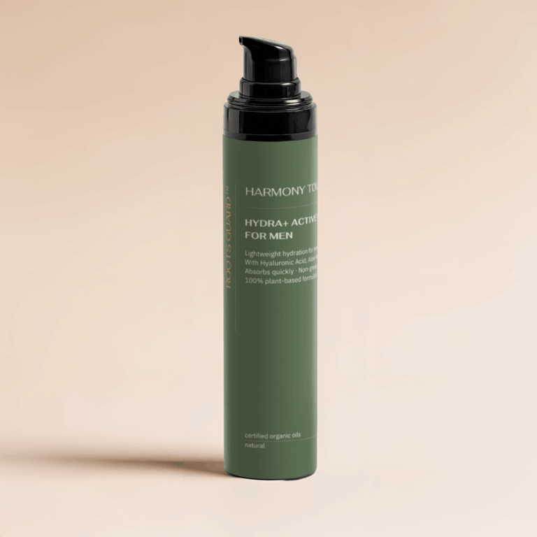 Hydra+ Active Face Cream for Men with box – daily natural moisturizer