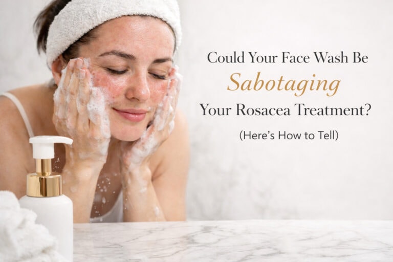Your Face Wash and Rosacea